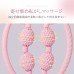 マッサージローラー 筋膜ローラー 美脚 手持ち 挟む マッサージ むくみ 解消 太もも 足 首 背中 腕 指 筋膜 リリース 磁石 ツボ ふくらはぎ セルライト ハンディ 脚痩せ 肩こり 二の腕 挟む式 コロコロ 足やせ